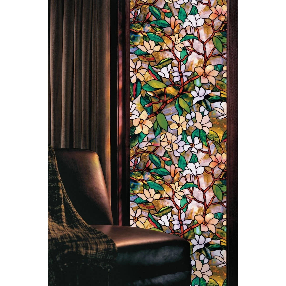 Artscape Magnolia 24″ x 36″ Window Film – Privacy, Decorative, Easy Install