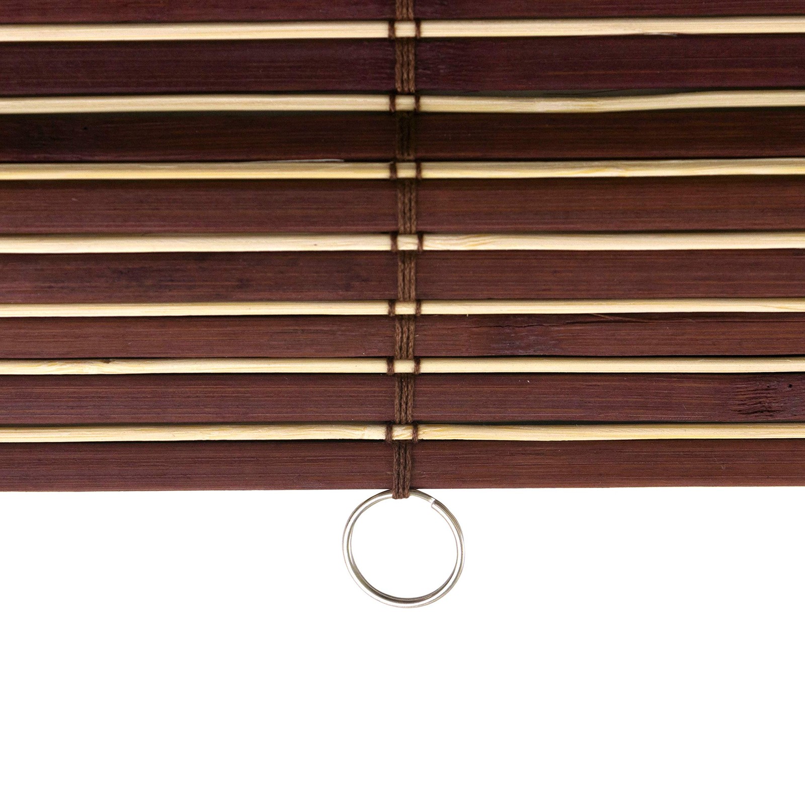 Red Lantern Bamboo Cordless Window Shade – Mahogany 60 Wide