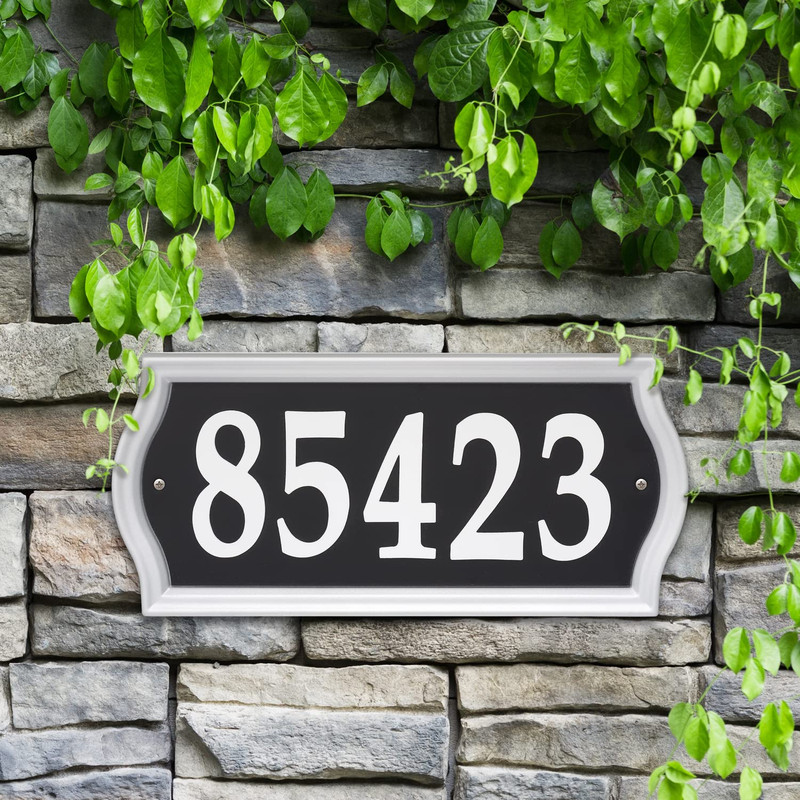 Whitehall Nite Bright Ashland Reflective Address Numbers Sign 14341