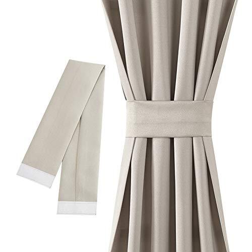 Barrow Energy Efficient Door Panel Curtain with Tie Back, 54″ x Stone Beige