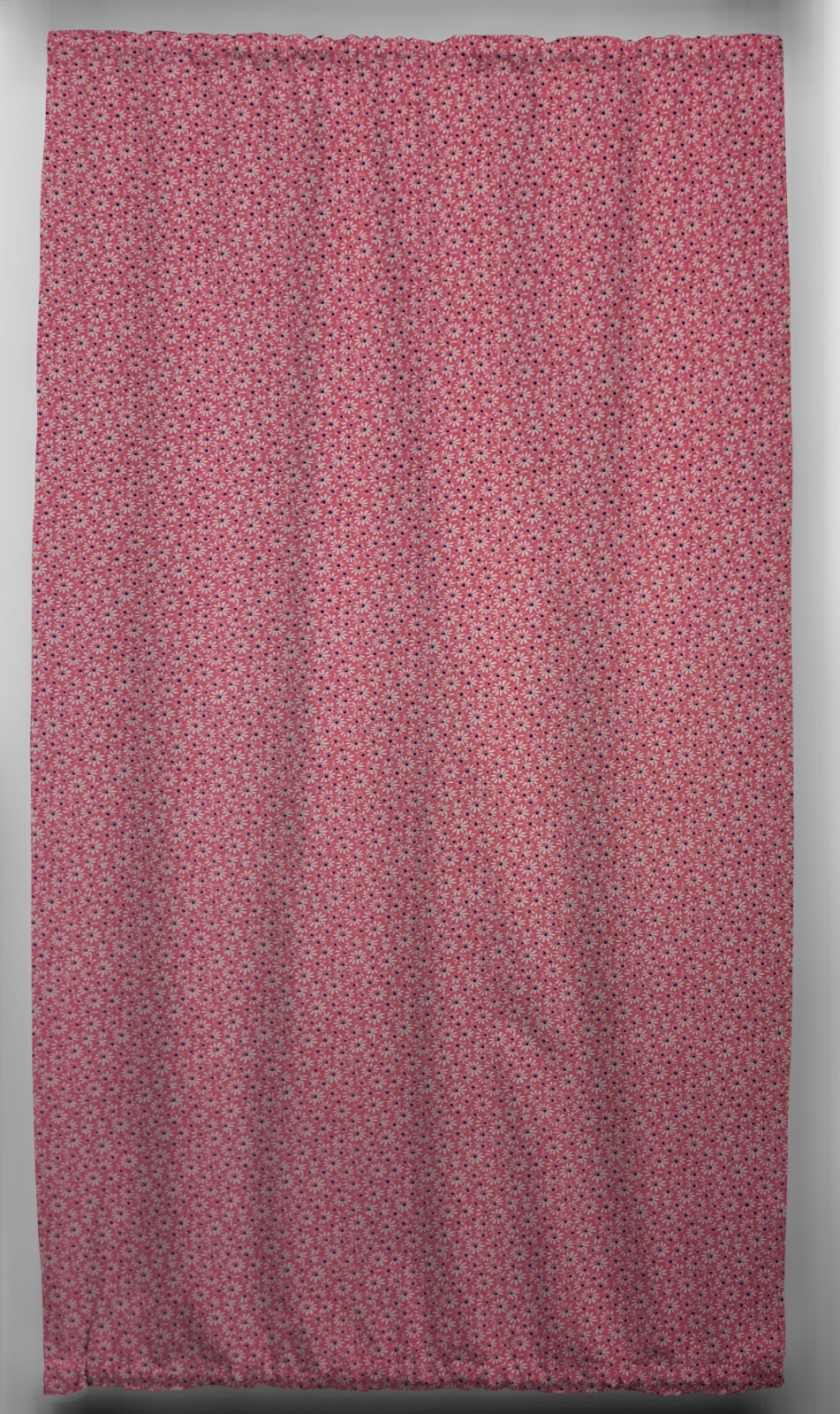 Crazy for Daisies French Door Curtain Panel with Tie Back