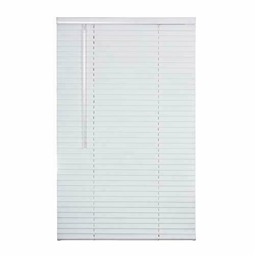 Lotus & Windoware Cordless 1″ Vinyl Blind 62″ x 60″, White