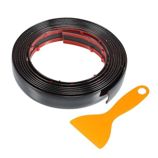 Car Truck Window Trim Strip 4/5″ Width 10Ft 300cm Self Adhesive 22mm Black