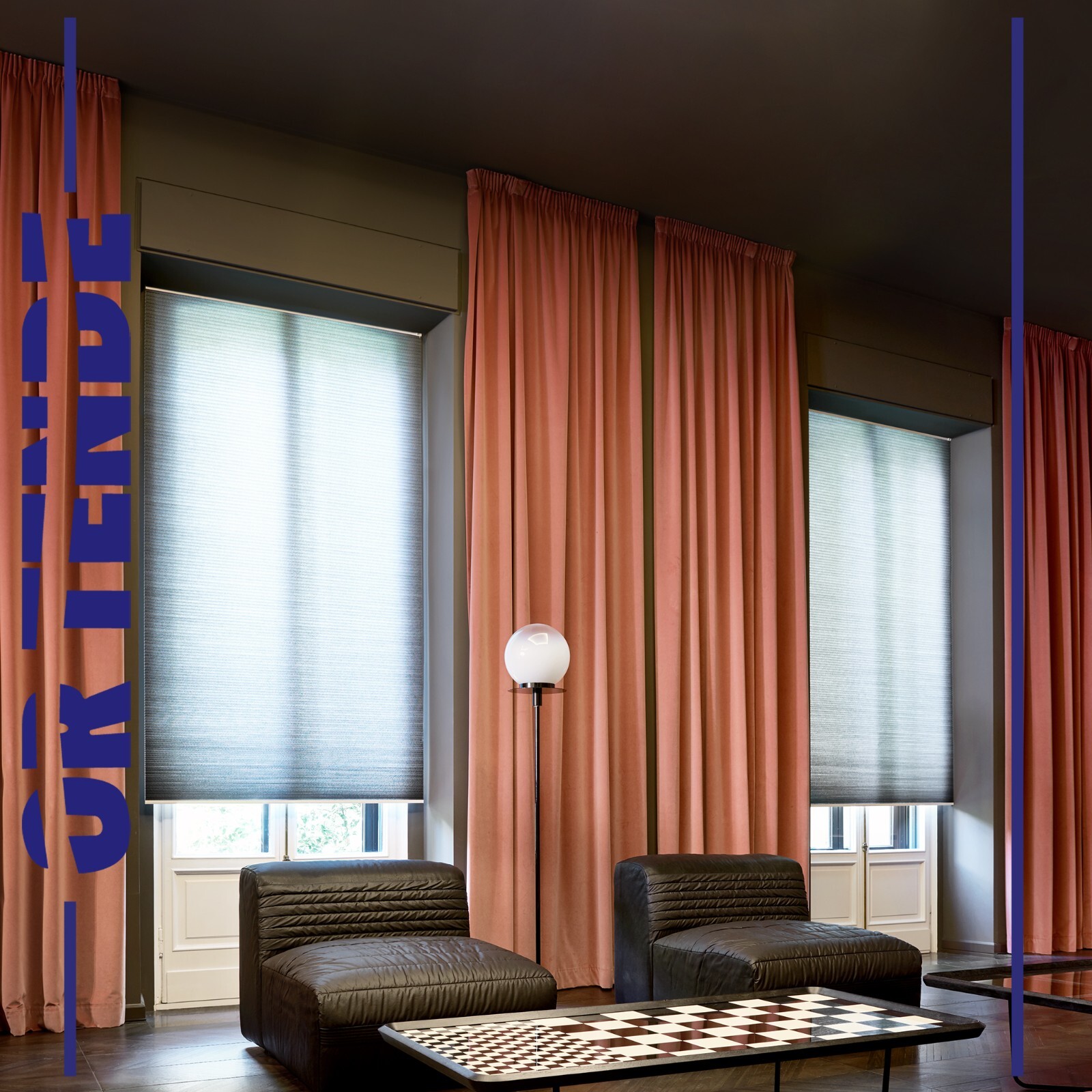 «SCREEN COLOR 5%» CUSTOM PRODUCTION Filter Roller Curtain, Made in Italy