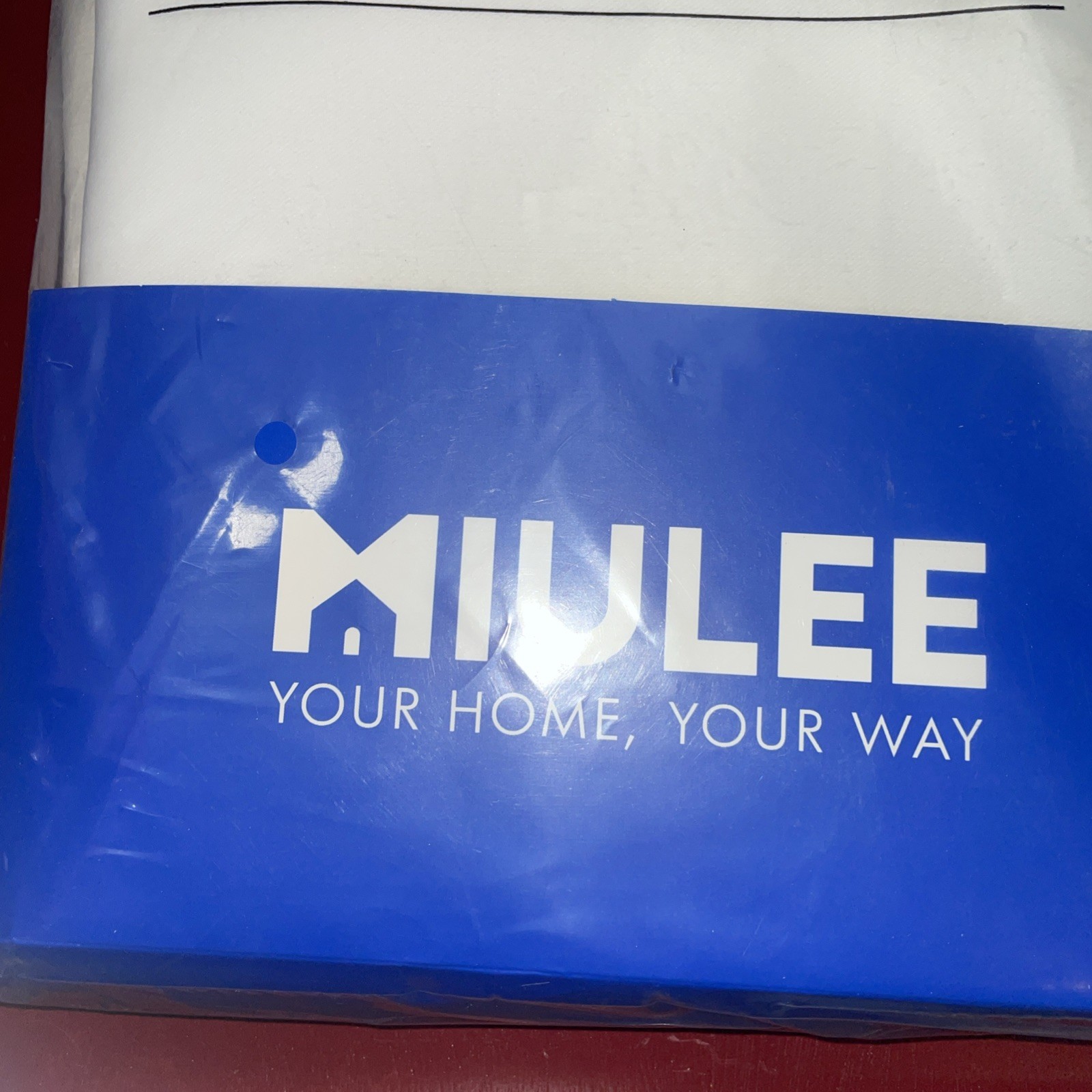 MIULEE Off White Curtain Pannels 100% Blackout Curtains 40” *84” (2)