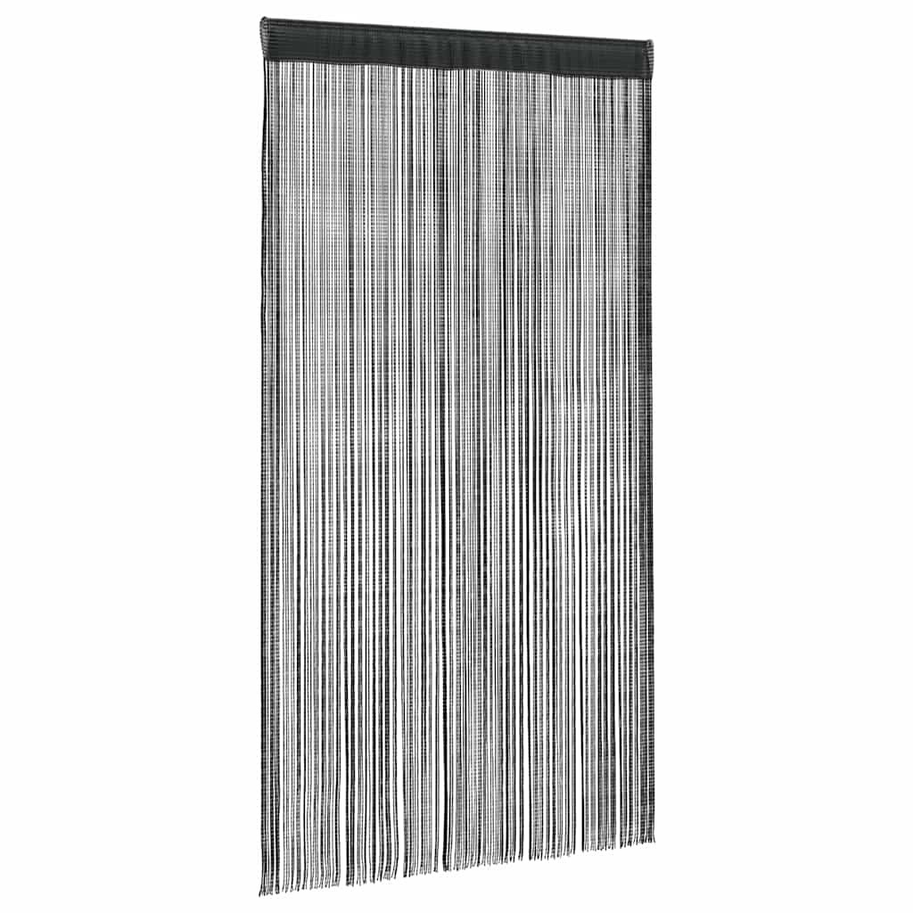 Wire curtains 2 pcs 140×250 cm black