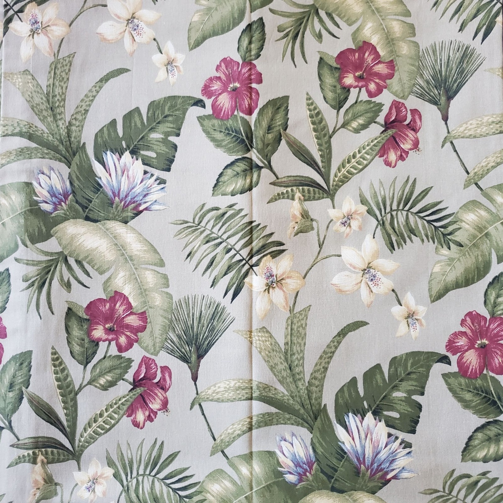 2-100×84″ NWOT «Nobility» Curtain Panels 100% Durable Cotton SAGE Tapestry READ