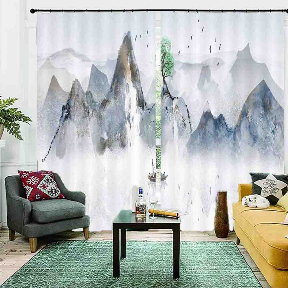 Secret Surge Trivial 3D Curtain Blockout Photo Printing Curtains Drape Fabric