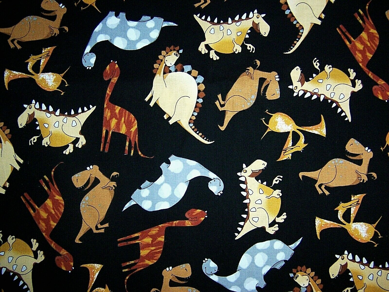 Curtain Valance Dinosaur Silly Prehistoric Rex Toss 42 x 14 ~ Window Topper