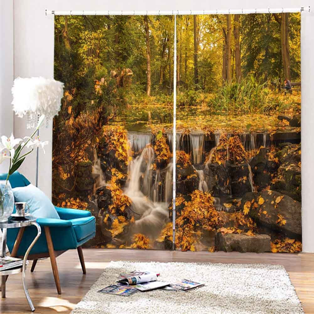 Measuring Miracles Sky 3D Blockout Photo Print Curtain Fabric Curtains Window