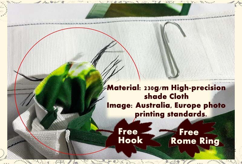Star Event Fall Method 3D Curtain Blockout Photo Printing Curtains Drape Fabric