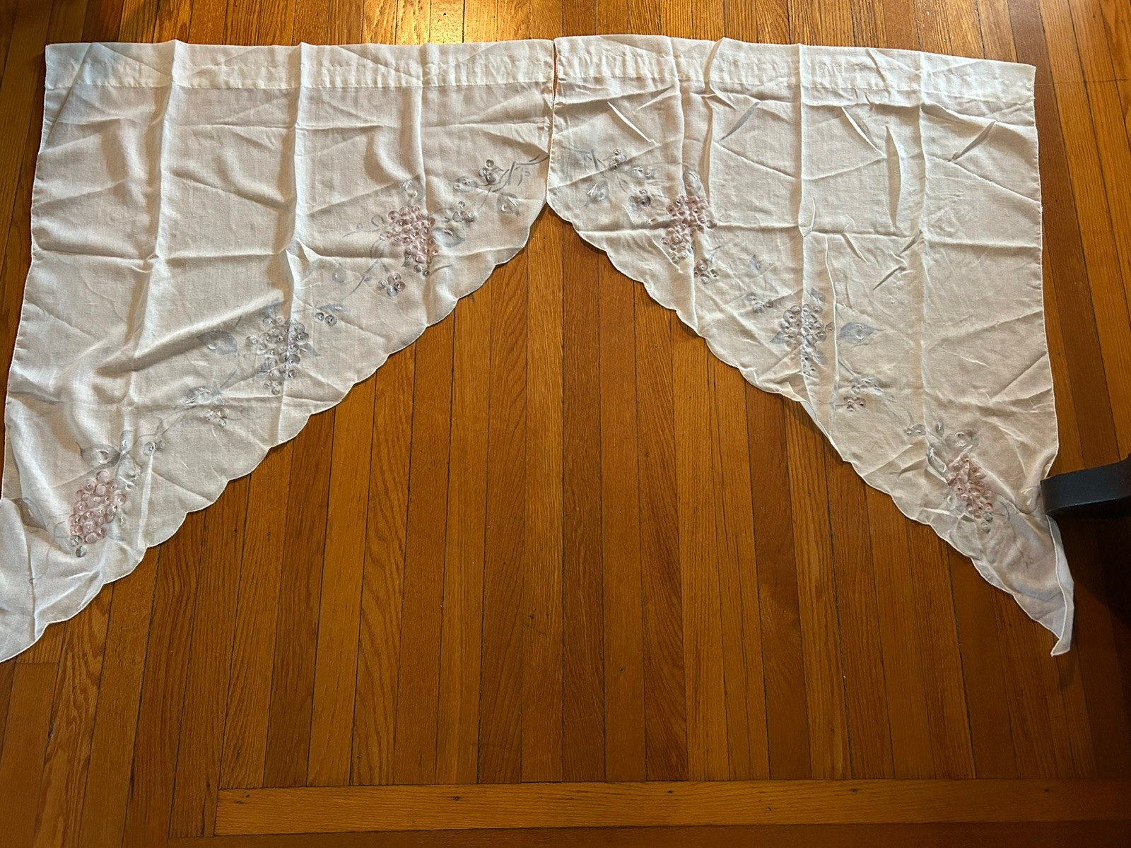 Swag Valances 30 1/2 Each Width & 38 Long Each