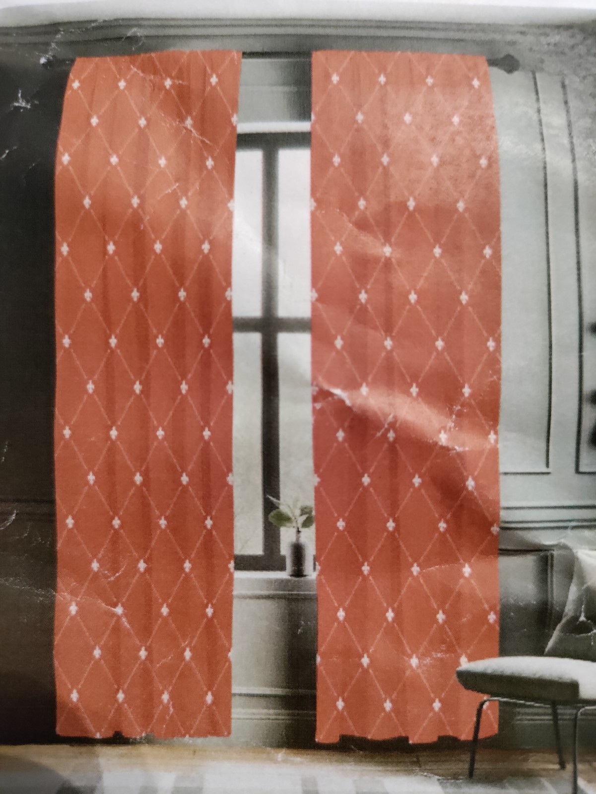 Microfiber Rod Pocket Lightweight Light Filtering Curtain Panels Set 2 56×84