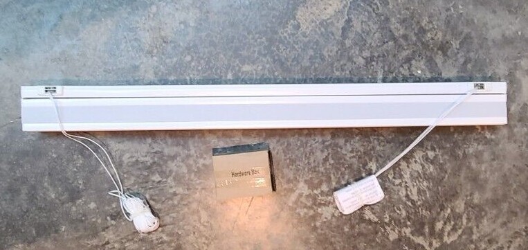 cellular blackout shade 1/2″ double cell 26.5 x 57 inside mount color cotton top