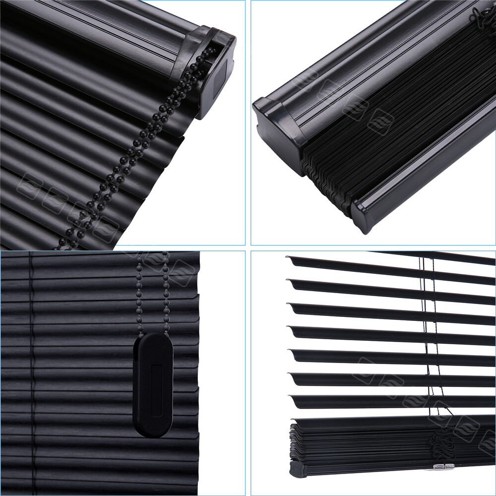 Changshade CUSTOM CUT Corded Mini Blind Window Blinds 1” Vinyl Horizontal Blinds