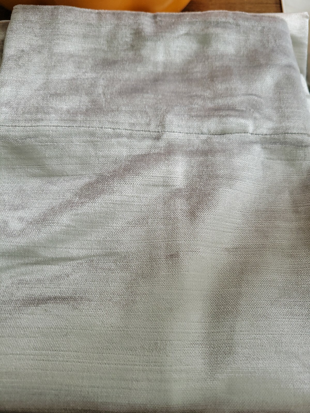 West Elm One (1) Luster Velvet Curtain 48×96 Plantium