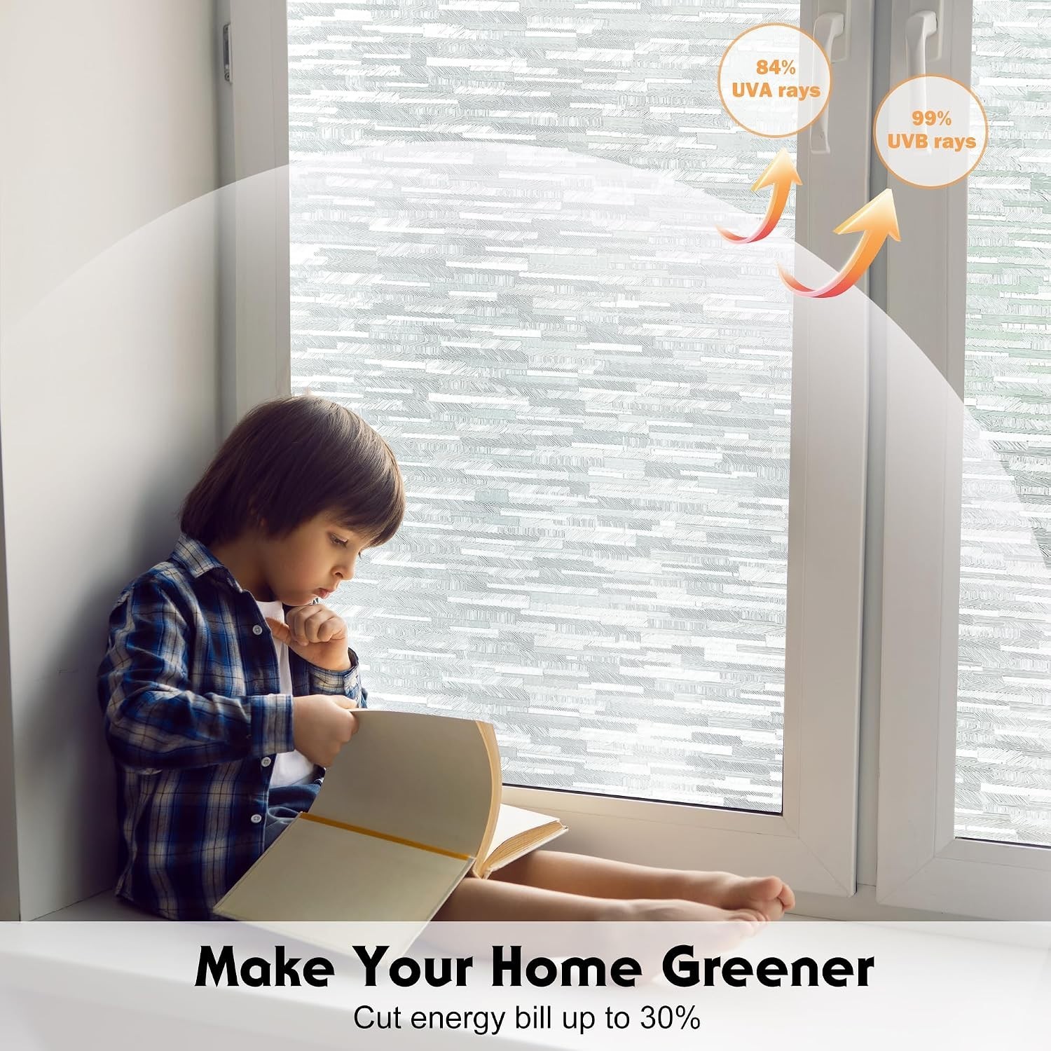 Privacy Film for Glass Windows – Easy Install, UV Protection