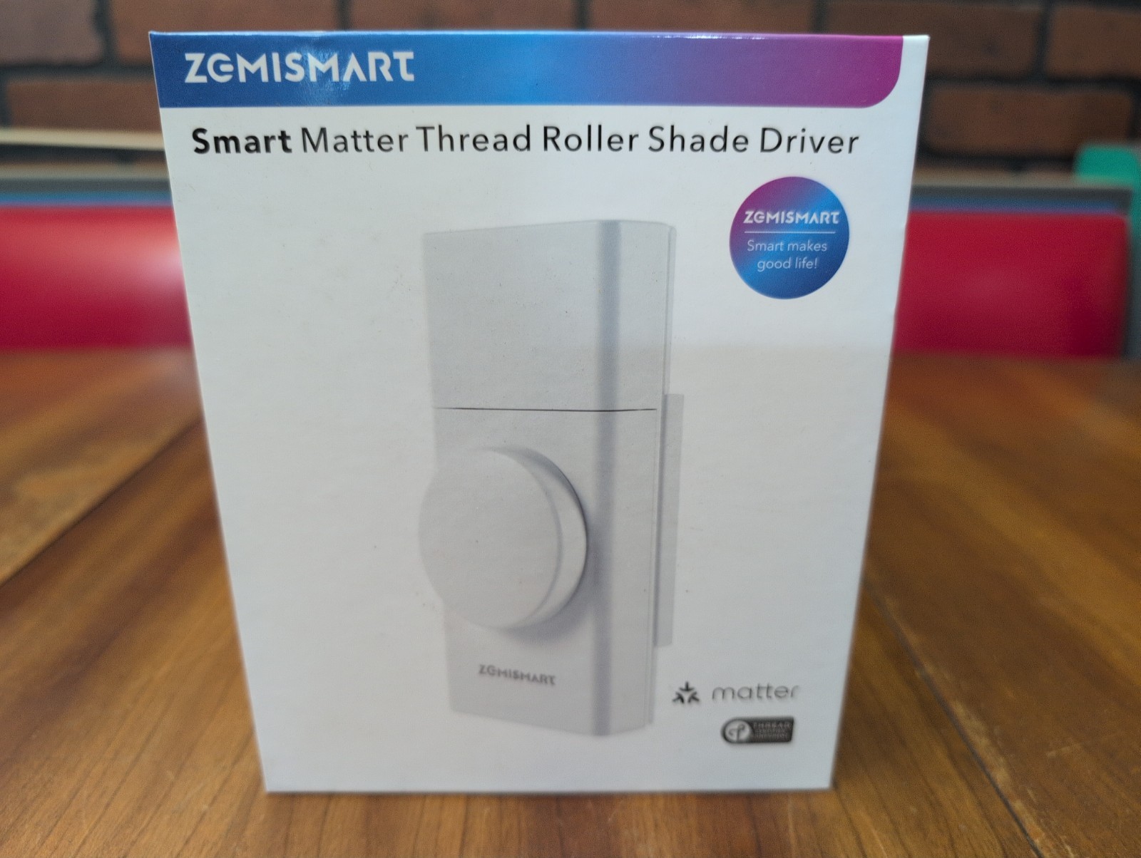 New Zemismart Smart Matter Thread Roller Shade Driver Motorized Smart Blinds