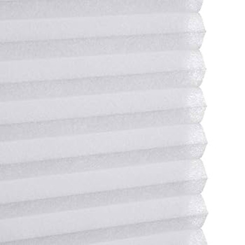LEVOLOR 22 5/16 X 72-In Trim & Go Snow Light Filtering Cordless Cellular Shade