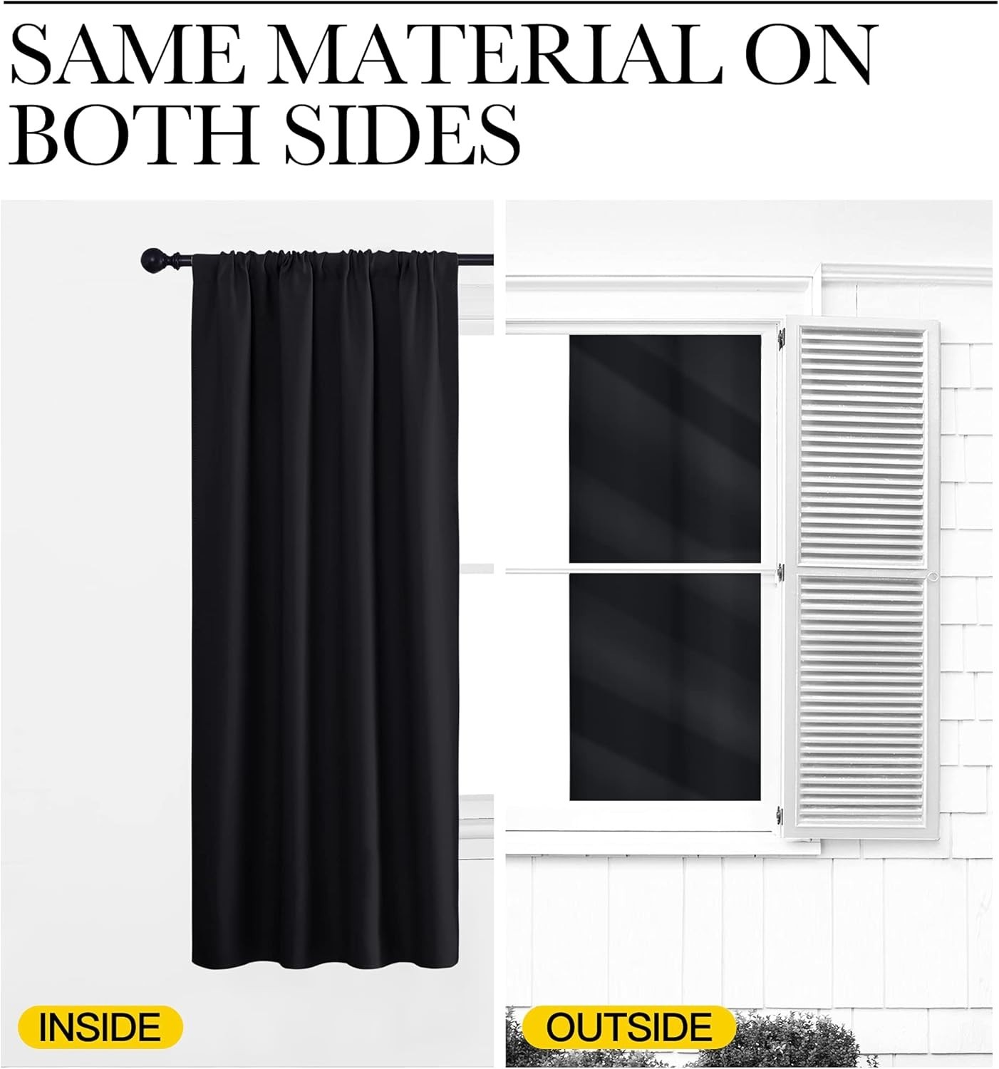Art Deco Blackout Drapes 42″x63″ for Energy Efficiency & Luxury Style – 2 Panels