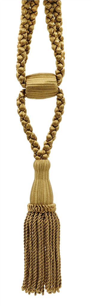 DECOPRO Tassel Tieback, Adjustable Cord Length, Color# E16C [Set of 2]