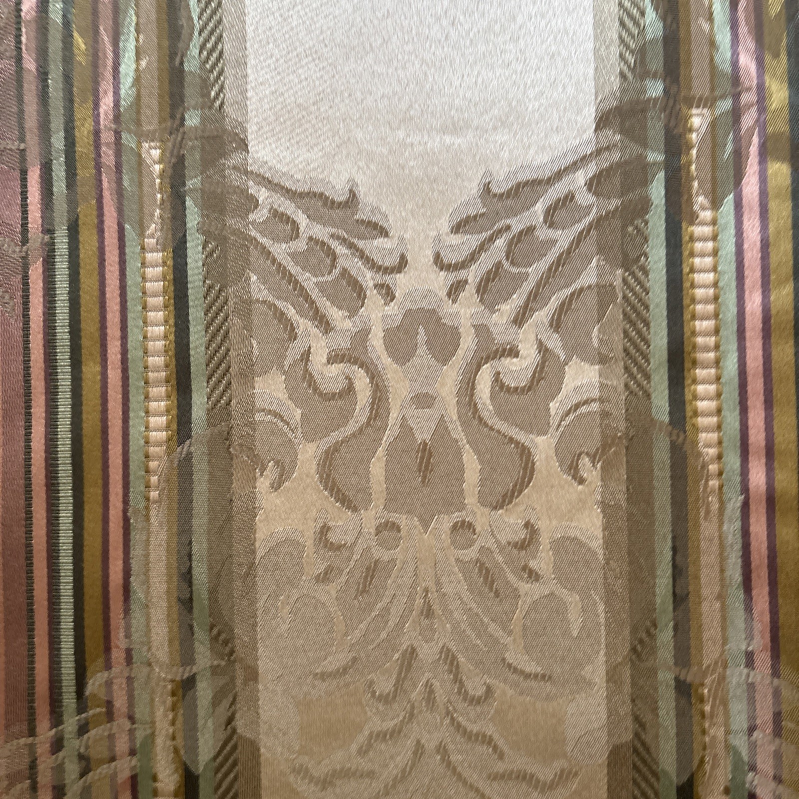 2 Croscill Dover Manor Dunhill Townhouse Curtain Panels lined 84″x48″