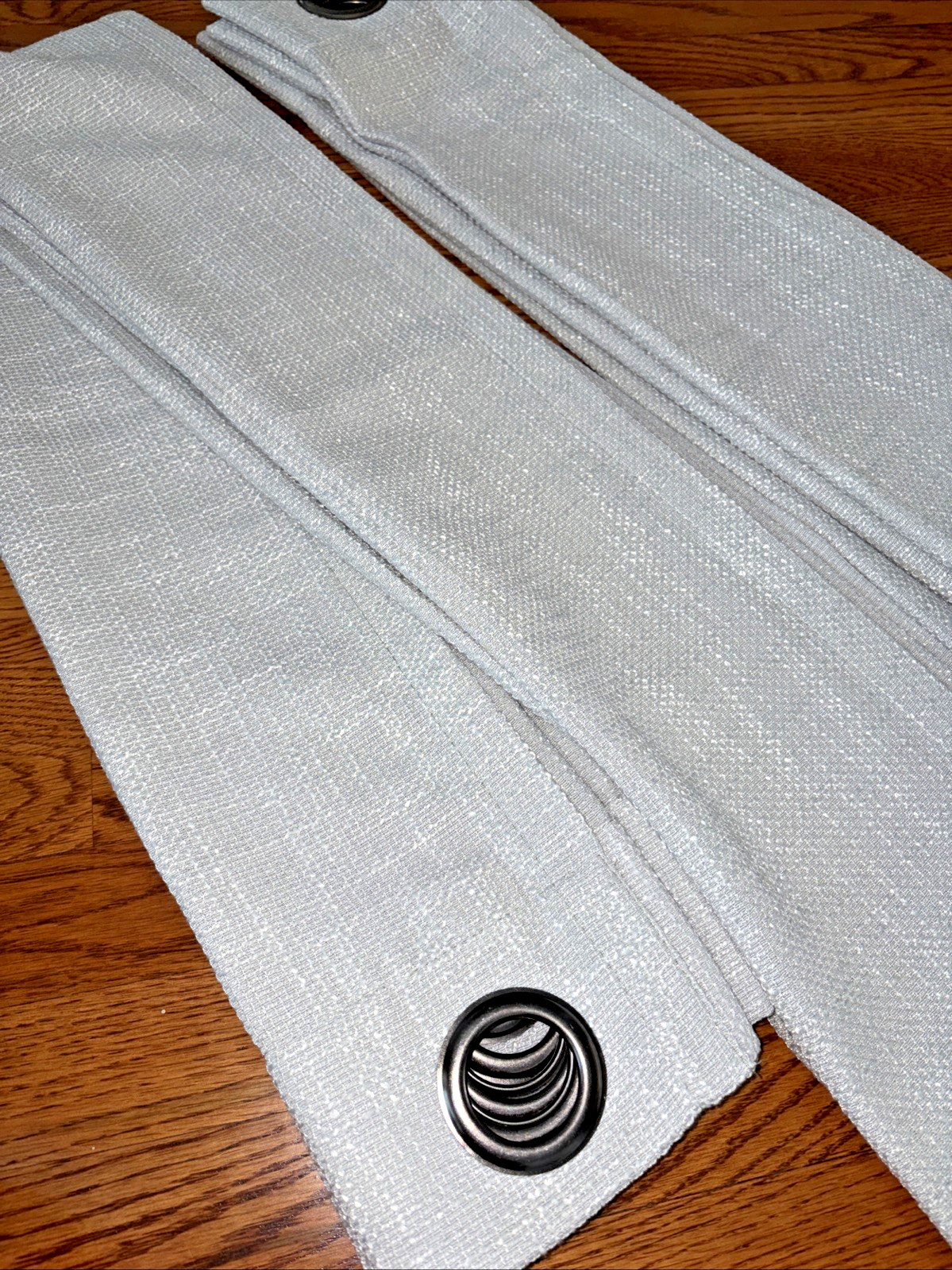 Curtains 84 x 52 Inches Each – 2 Curtain Panels Total – Silver Grommets