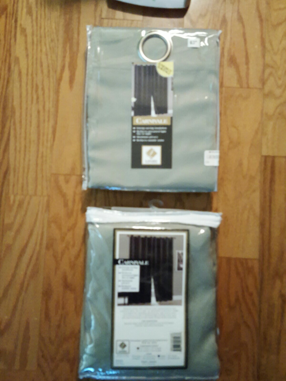 2 panels Sage Green Grommets 54″ W x 63″ L NEW