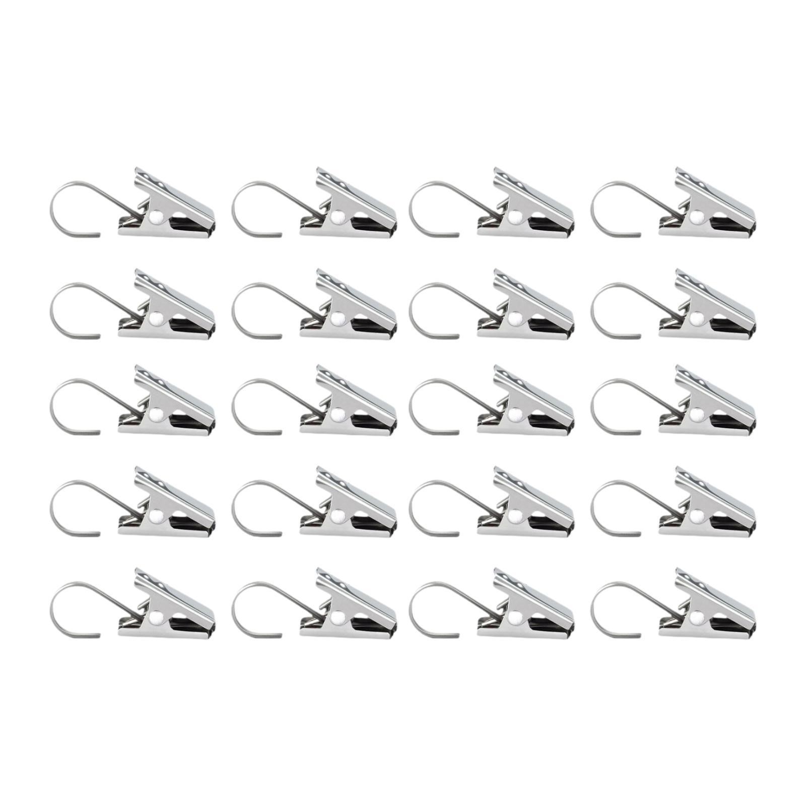 20x Photo Clips Easy Installation for Christmas Home Decoration Drapes