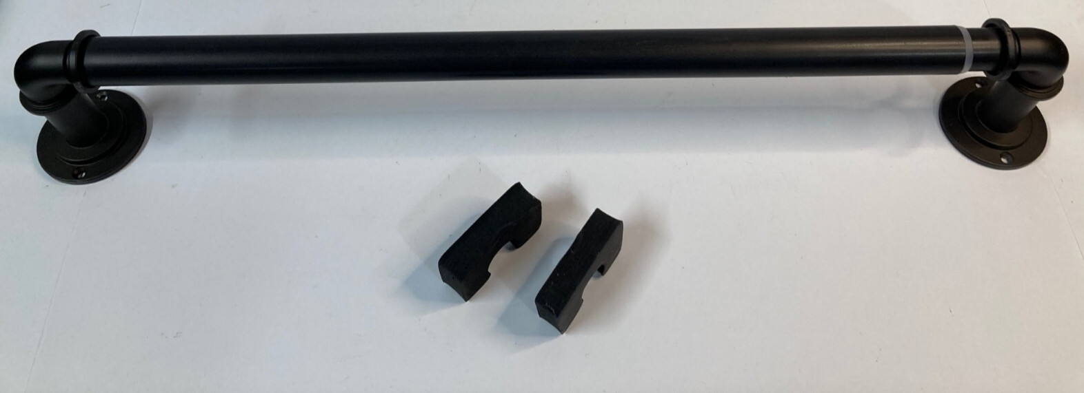 2 Bed Bath and Beyond Industria Hardware Curtain Rods – 20″ – 36″
