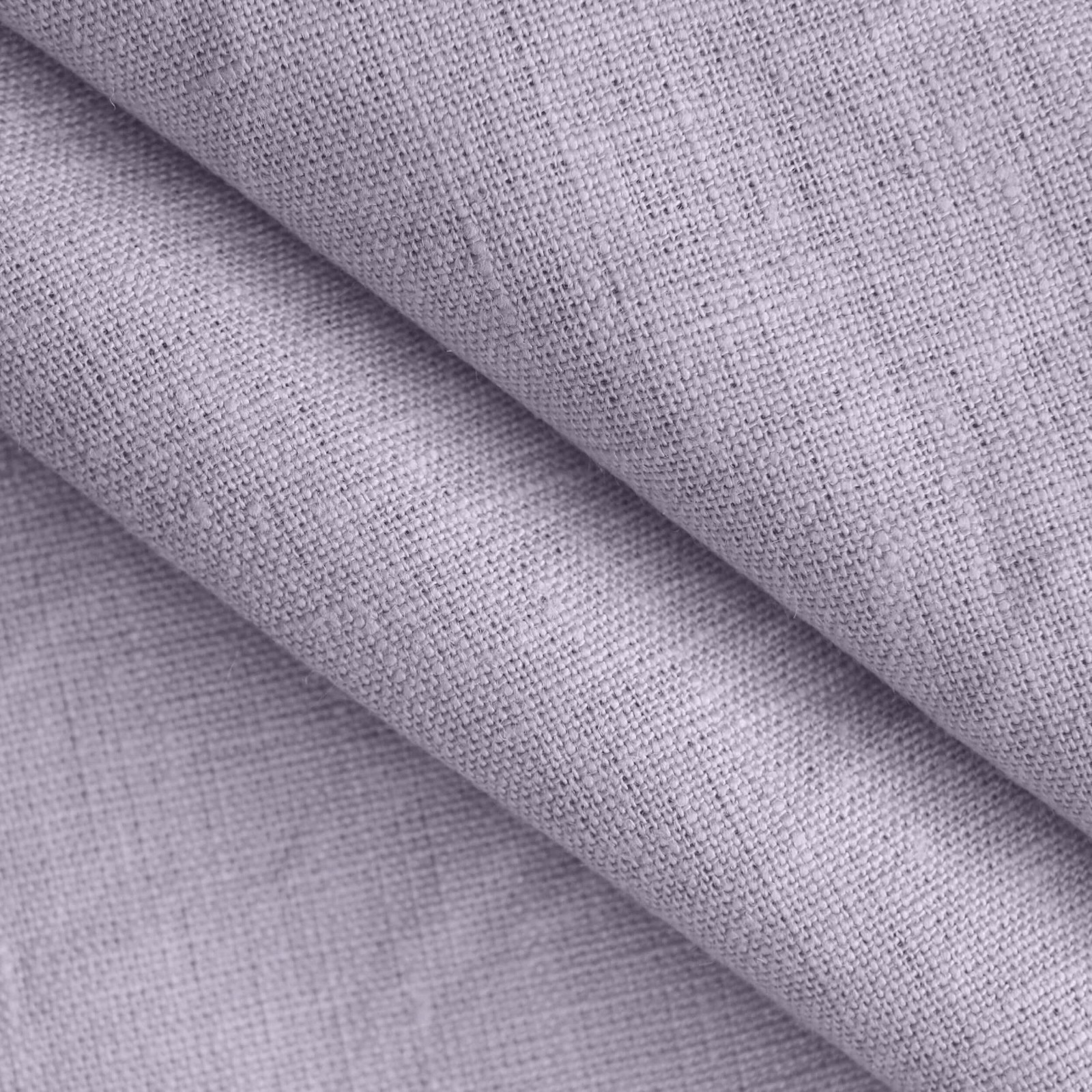 Restoration Hardware 50W X 96L MAUVE Linen Heavy Basket Weave Drapes. Set of 2