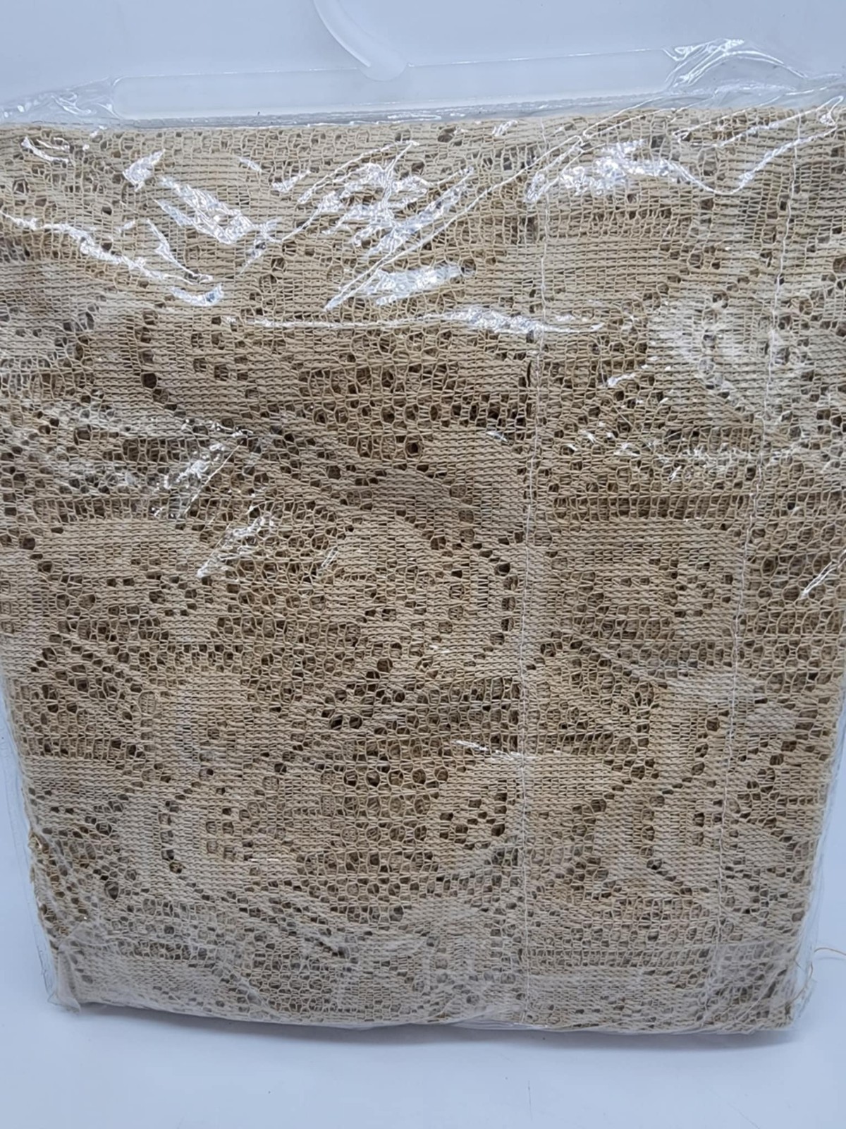 American Crafts White Lace Window Valance 16×60 #2540 New