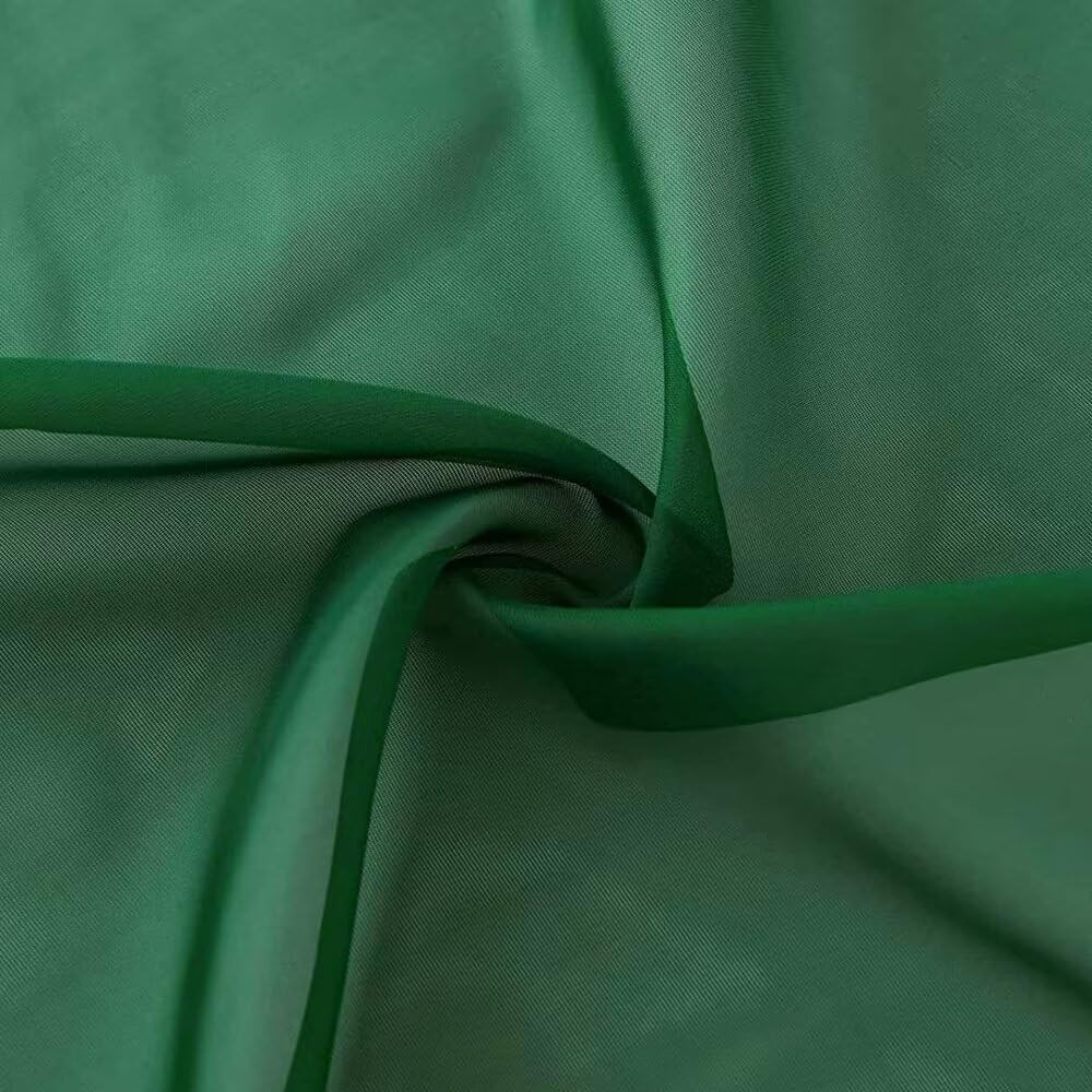 Solid Sheer Rod Pocket Curtain Voile Draperies 2 Panels White Beige Black Grey C