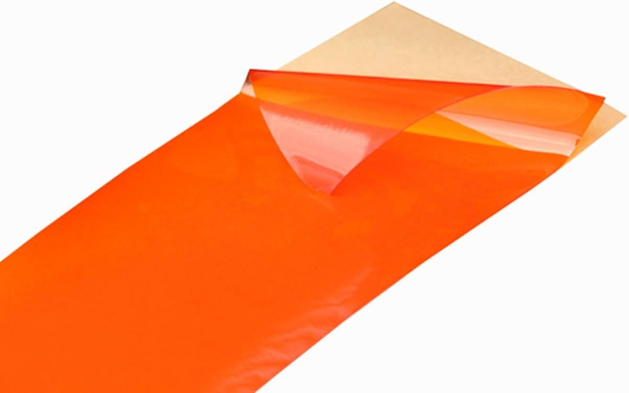 One 4 Inch X 8 Inch Universal Film Cover (Color : Amber)