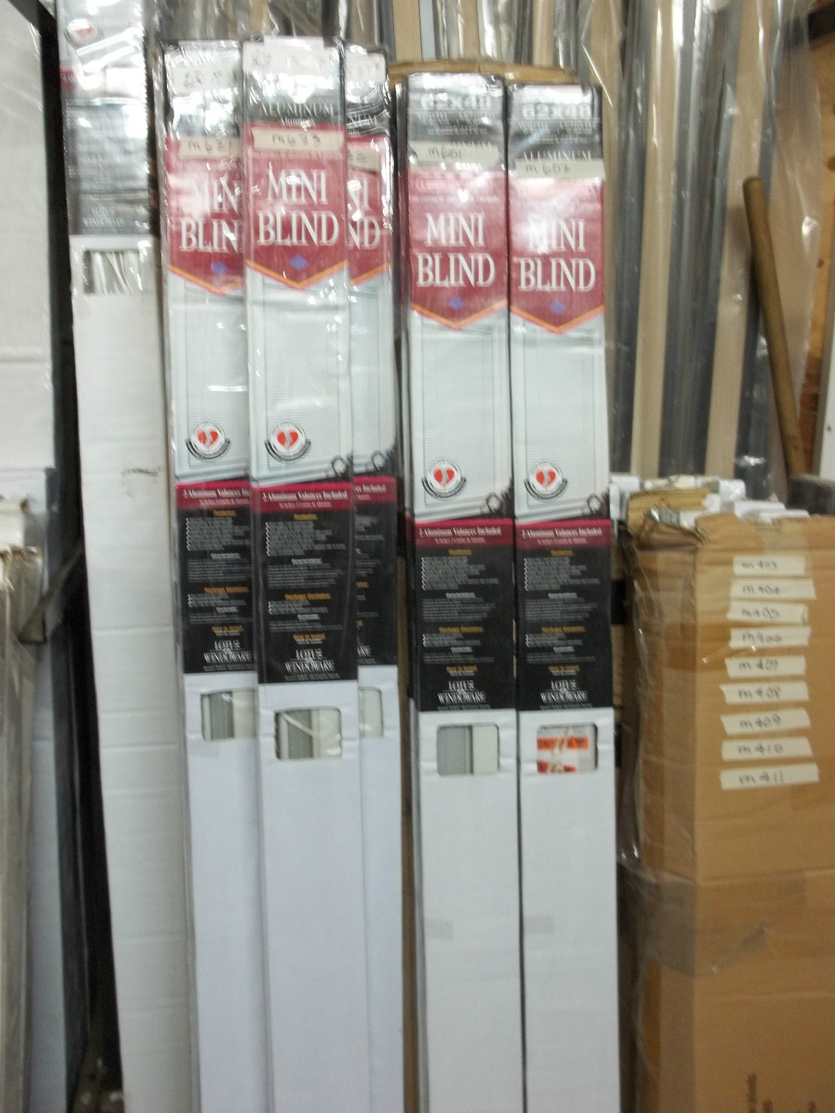 NEW 1″ HEAVY METAL MINI-BLIND, WHITE FINISH MULTIPLE WIDTHS AND LENGTHS