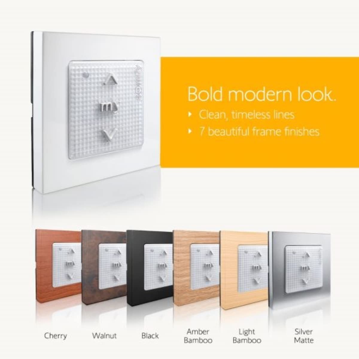 Somfy Smoove Origin 4 RTS PURE –4 Channel Wireless Wall Control-1811748 Each
