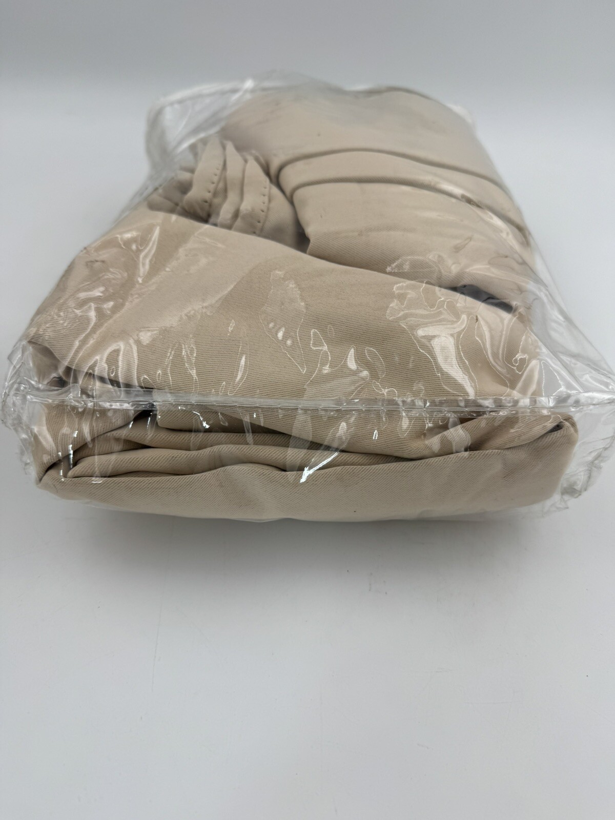 Beige 2 Panel Blackout Curtains Grommet Polyester 84” x 50″ Energy Efficient