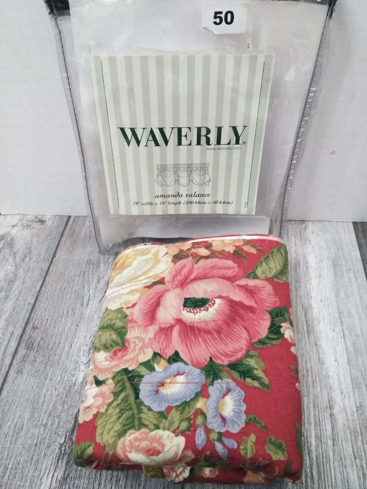 VTG. 1 WAVERLY Amanda Valance JCP KERRY – DELFT 79″×16″ 100% Cotton