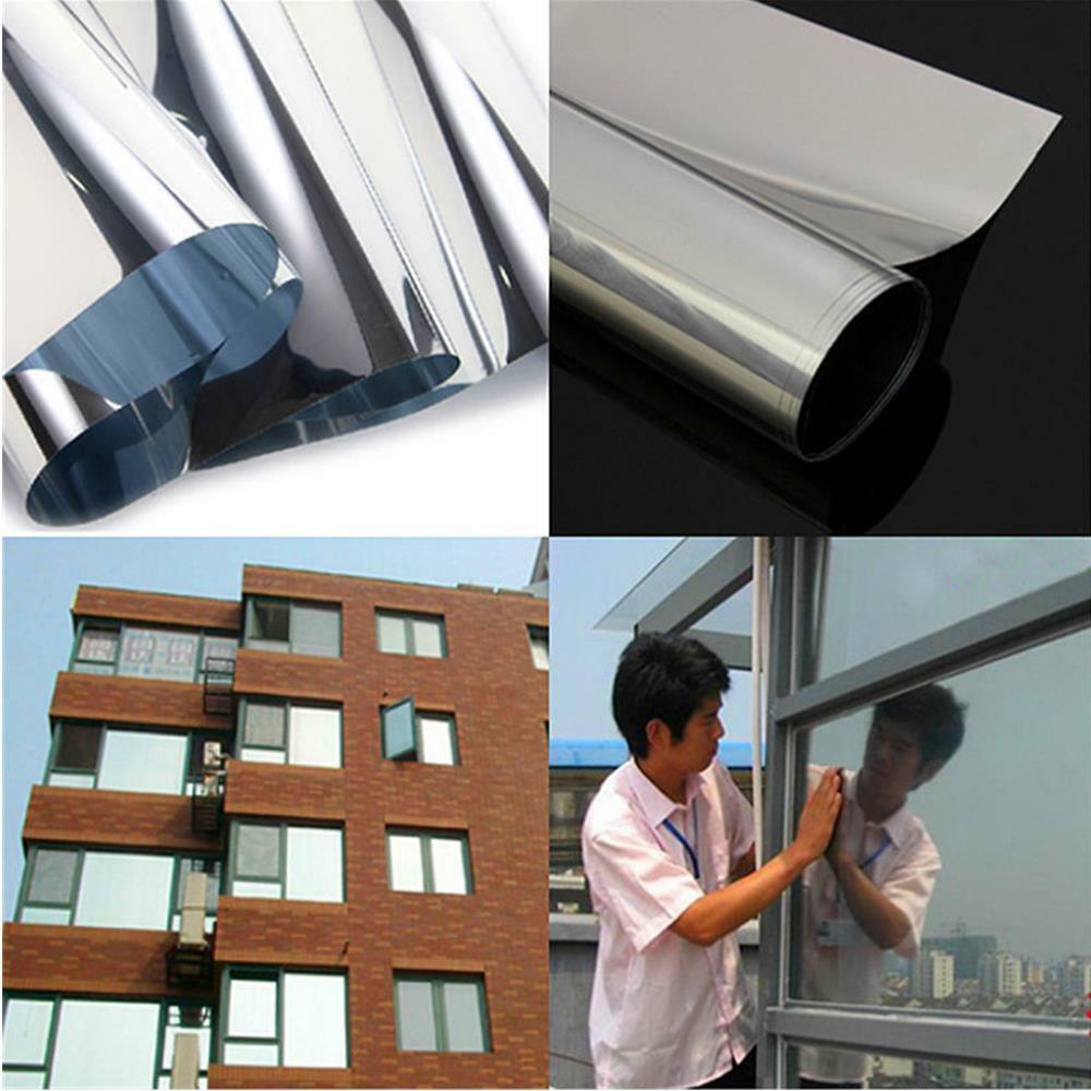 Window Tinting Reflective One Way Mirror Film Solar Anti UV Heat For Home Office