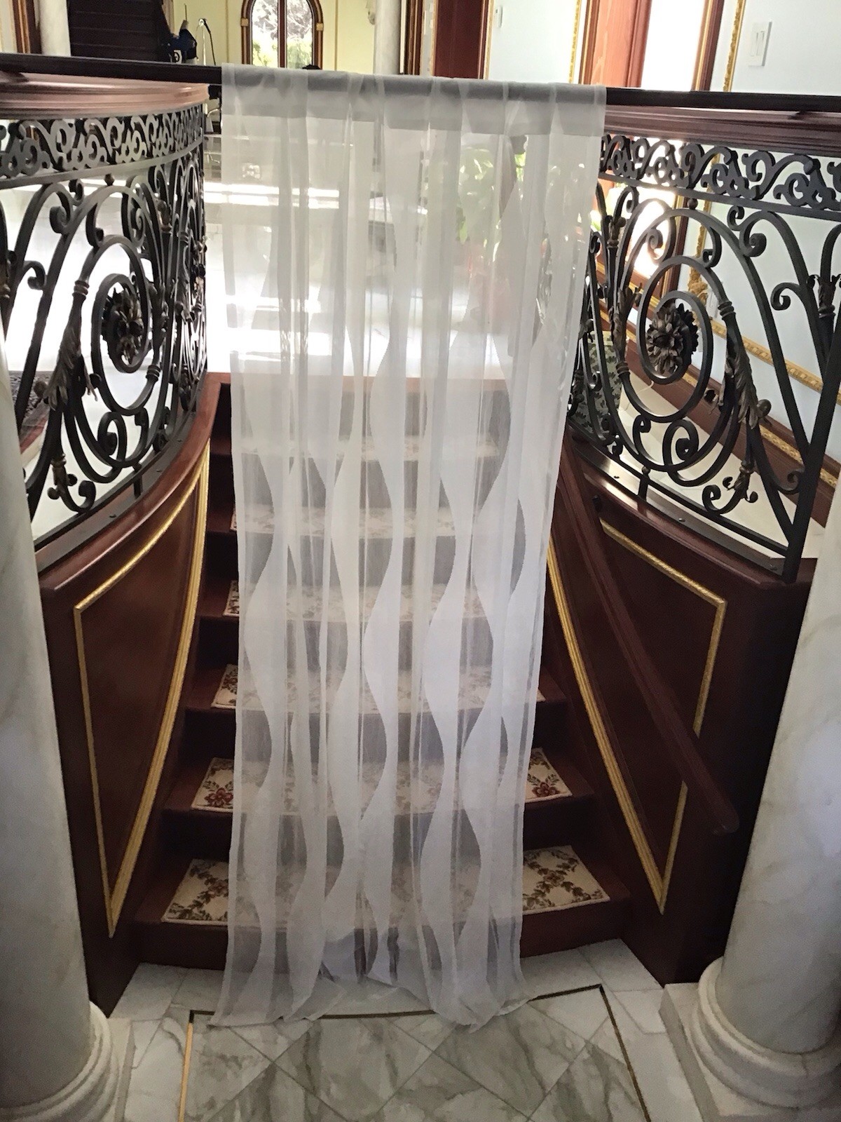 Ikea Britt White Lace Curtain 1 Panel 57*98 «