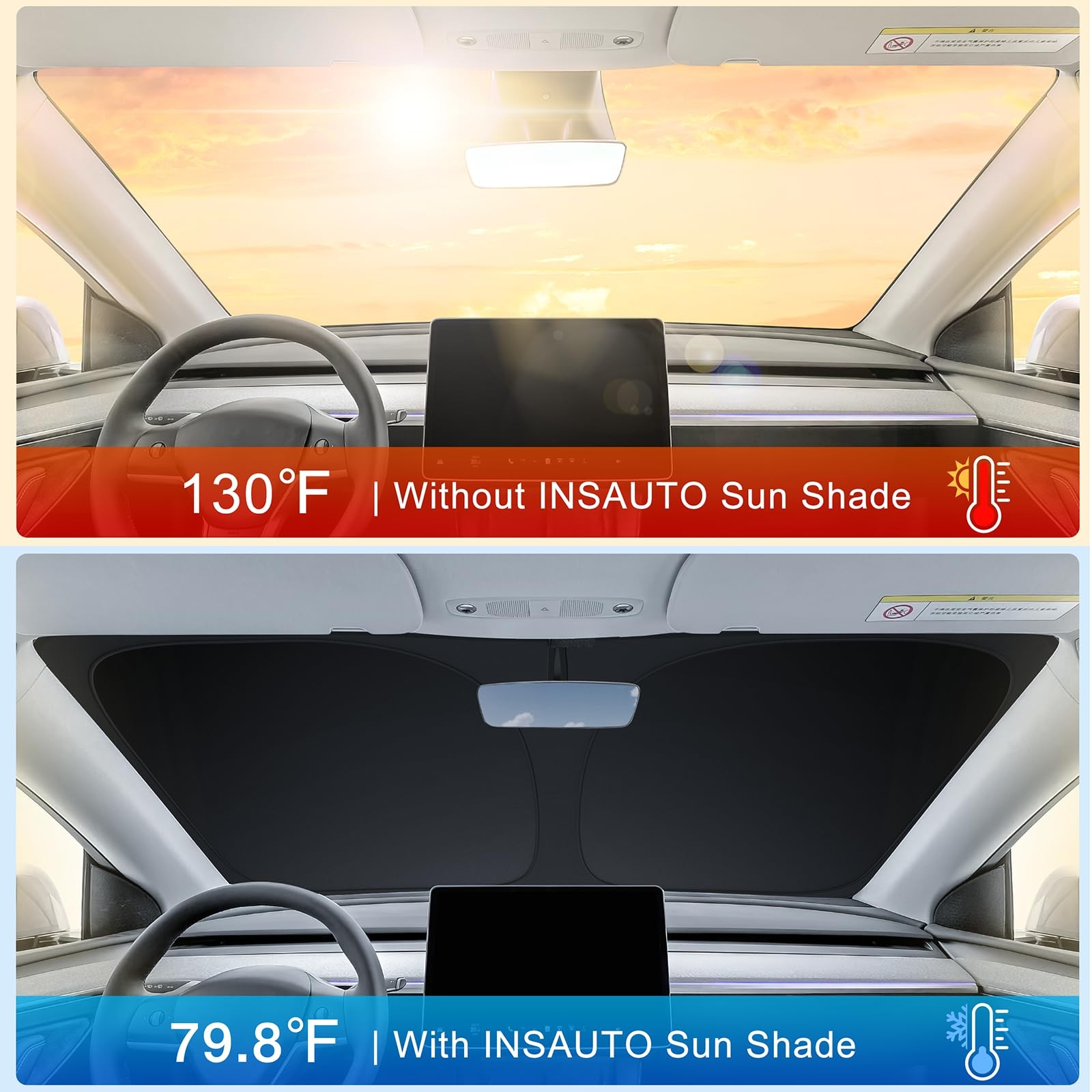 Custom Fit Windshield Sun Shade Accessories for for Toyota Camry