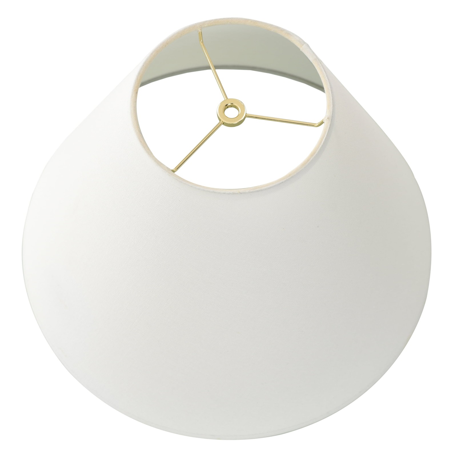 Linen Tapered Round Shade, Beige, 15″L x 15″W x 11″H