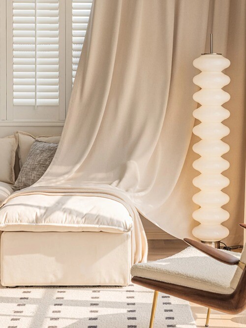 Ipc Luxurious Blackout Curtains with Textured Privacy Enhancing Instalation