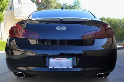 Headlight Taillight Tint Air-Release Vinyl Wrap Film 12″ x 4ft Light Black