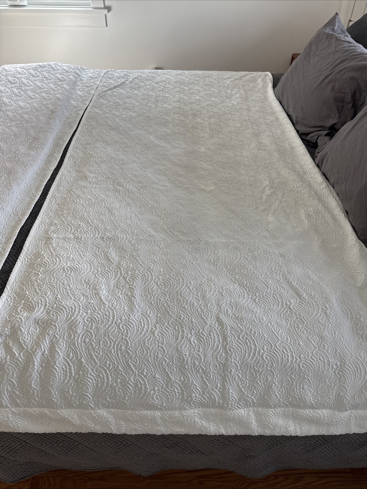 83” By 37″ Peri Home 2 pack White polyester Curtain Panel RN#30221