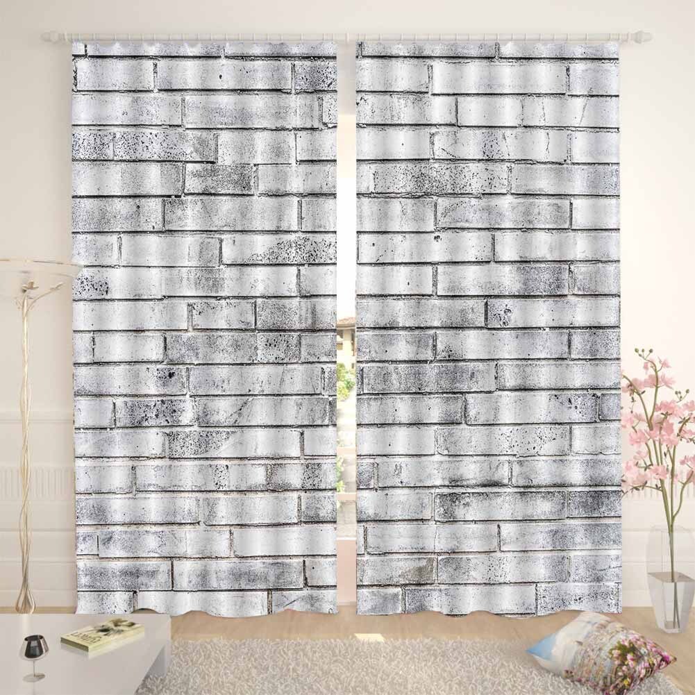 Circled Cheeks Join 3D Curtain Blockout Photo Printing Curtains Drape Fabric