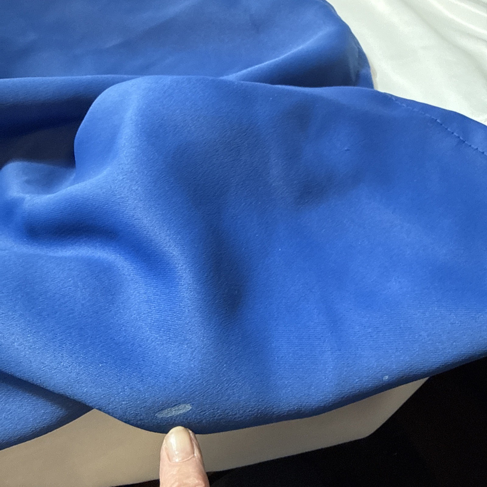 BGment Rod Pocket Blue Curtains Panels Pair 44”x82” each Polyester Washable