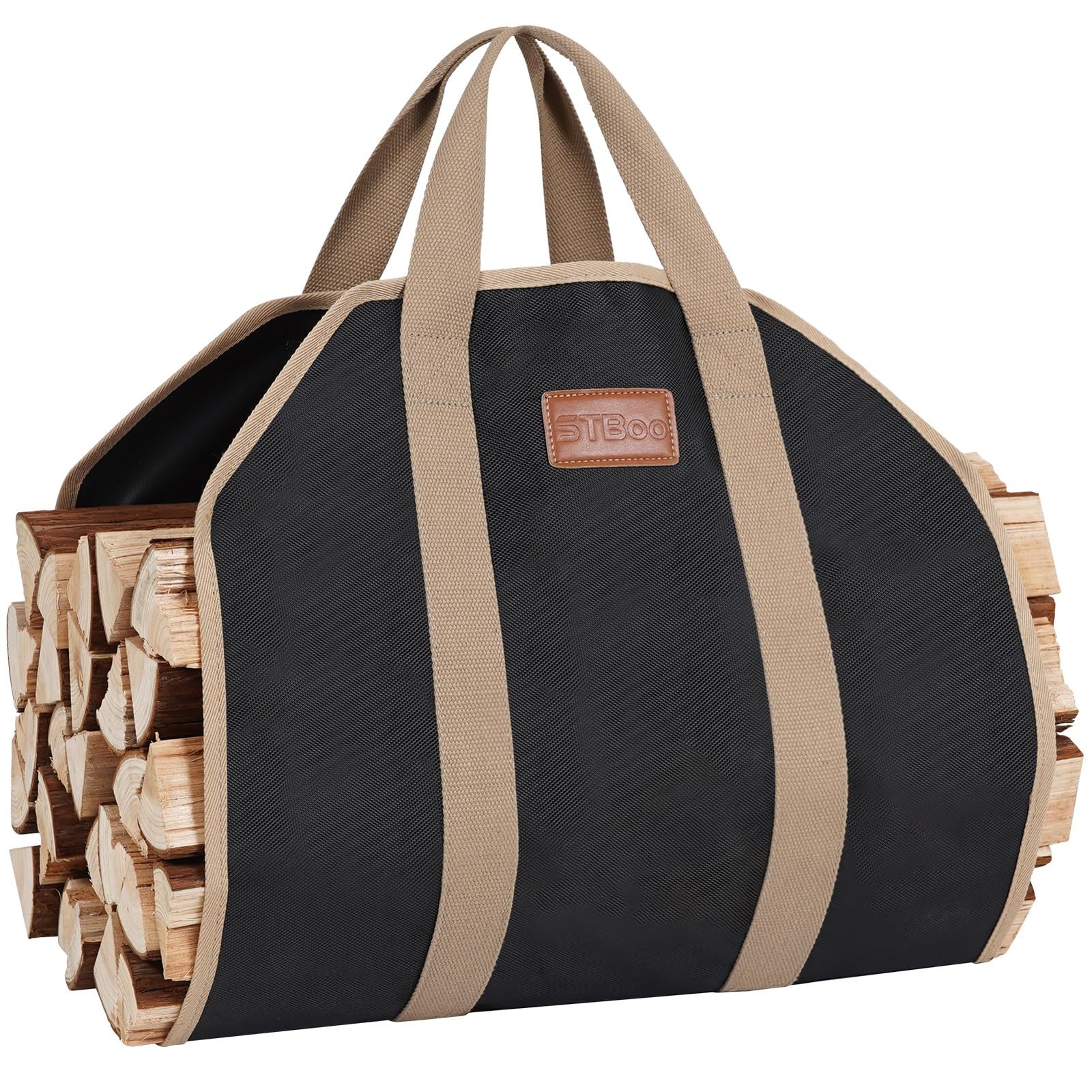 Firewood Carrier Tote Bag: Log Carrier for Firewood Heavy Duty | Large Fire W…