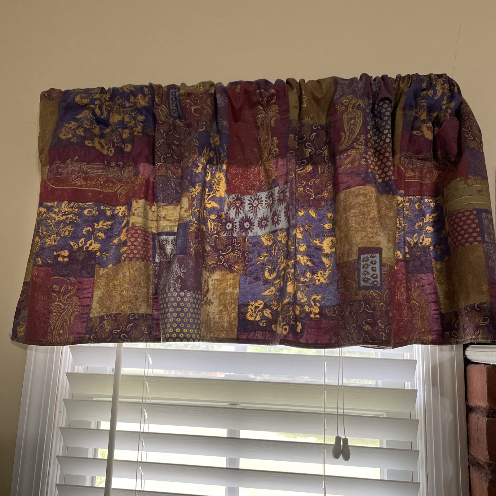 4 American Mills Window Valances 54Wx18L Made In USA Cotton