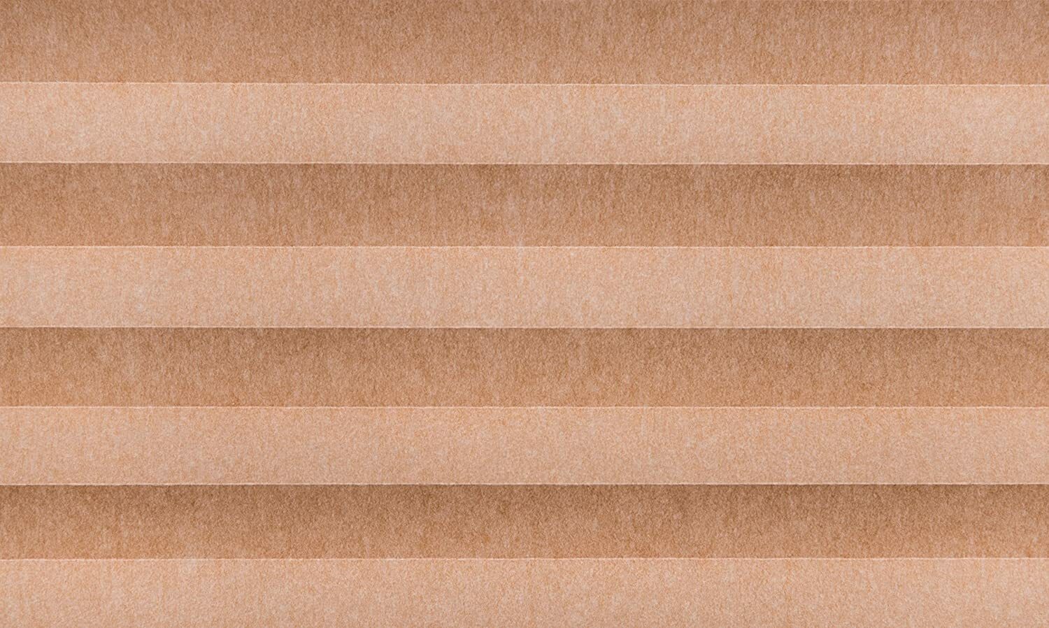Semi-Sheer Ecru Pleated Shades Window Blinds Cordless Tan 28″ W X 64″ H FLB-92